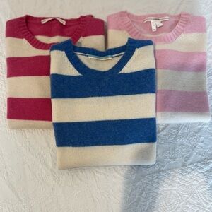 3 J. Crew Sweaters